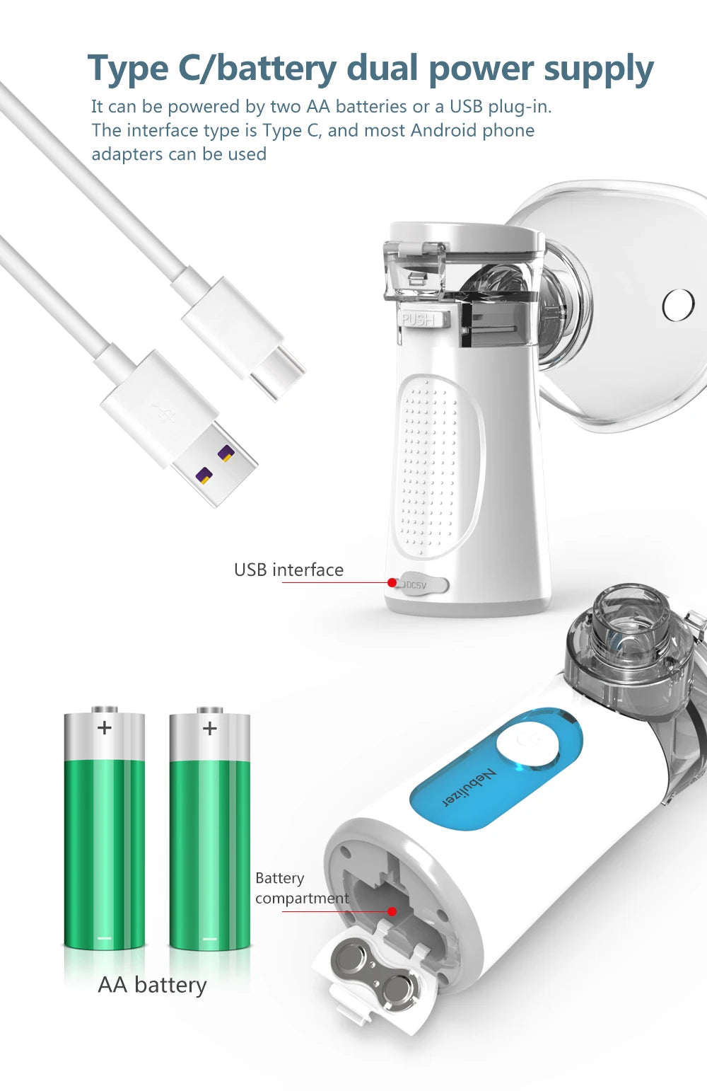 Vita-FlexMist Portable Nebulizer