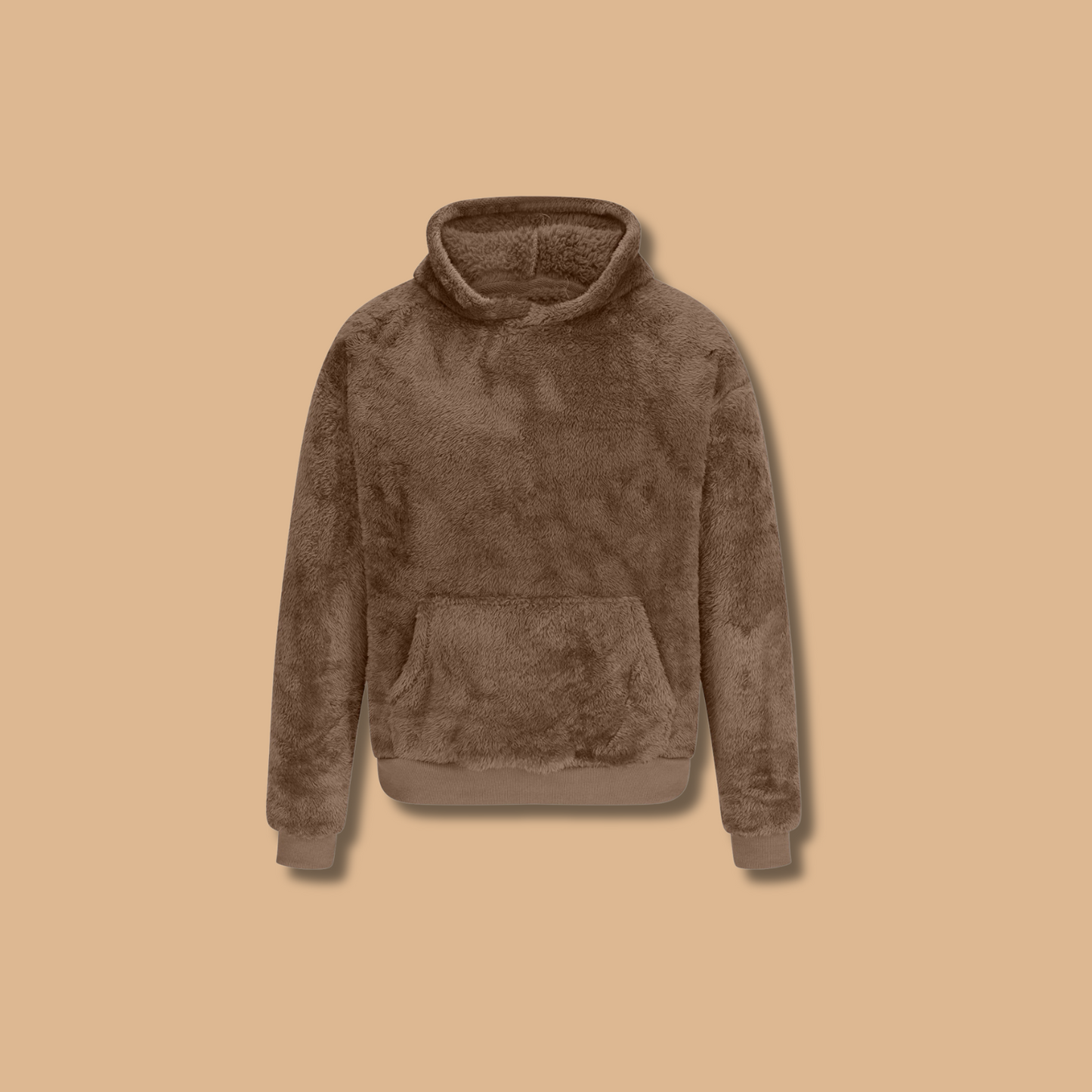 Sherpa Soft Fleece Hoodie Pullover